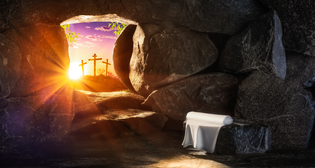 The tomb is empty. Rejoice. 