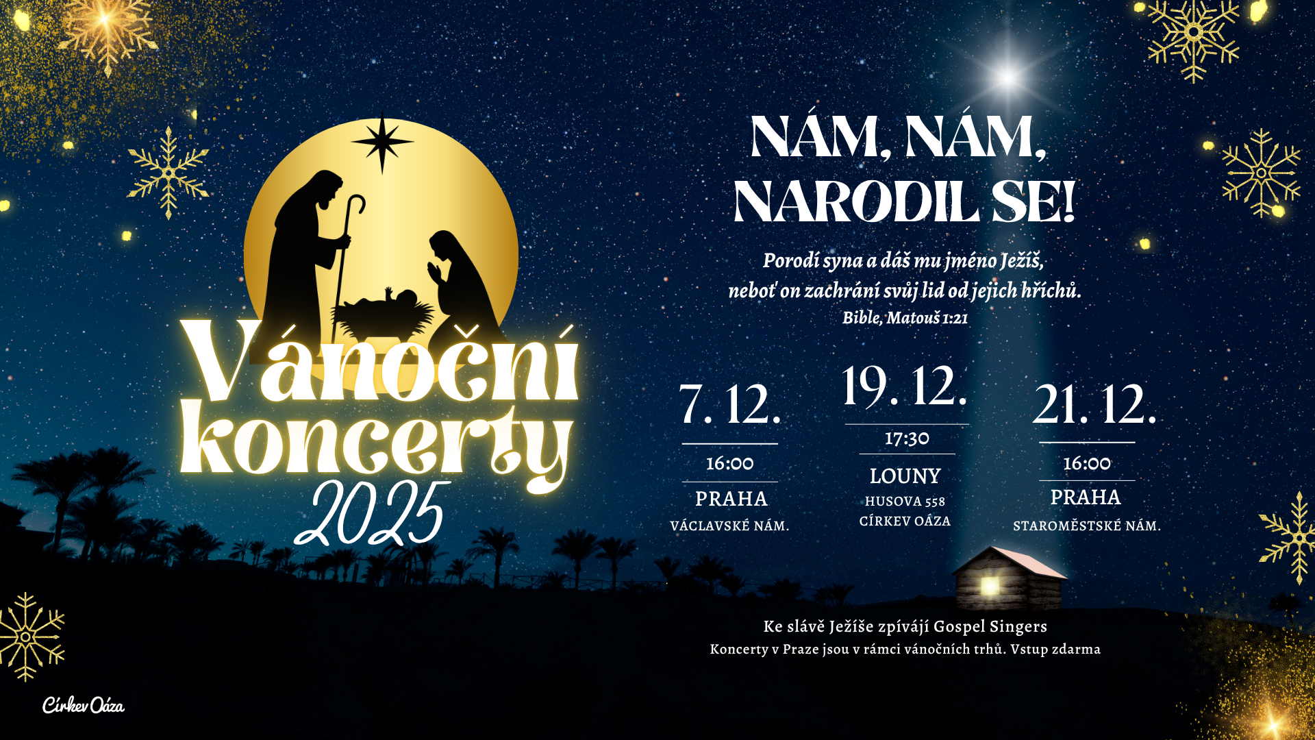 Vánoční koncerty 2025